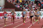 Jessica Judd (GB)  battles to victory in the 800 metres at the European Athletics Team Championships.